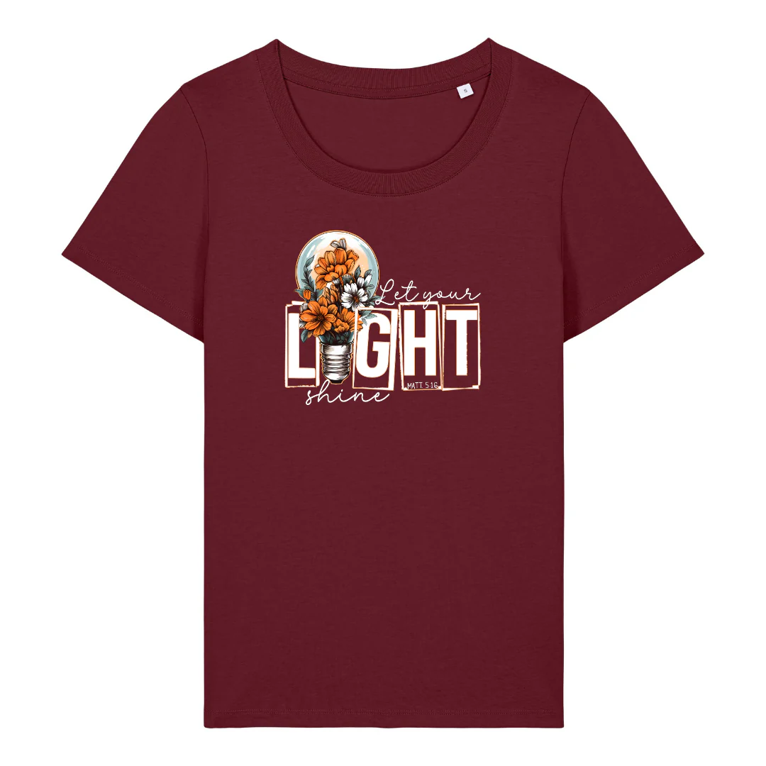Let your light shine Frauen Shirt - Image 6