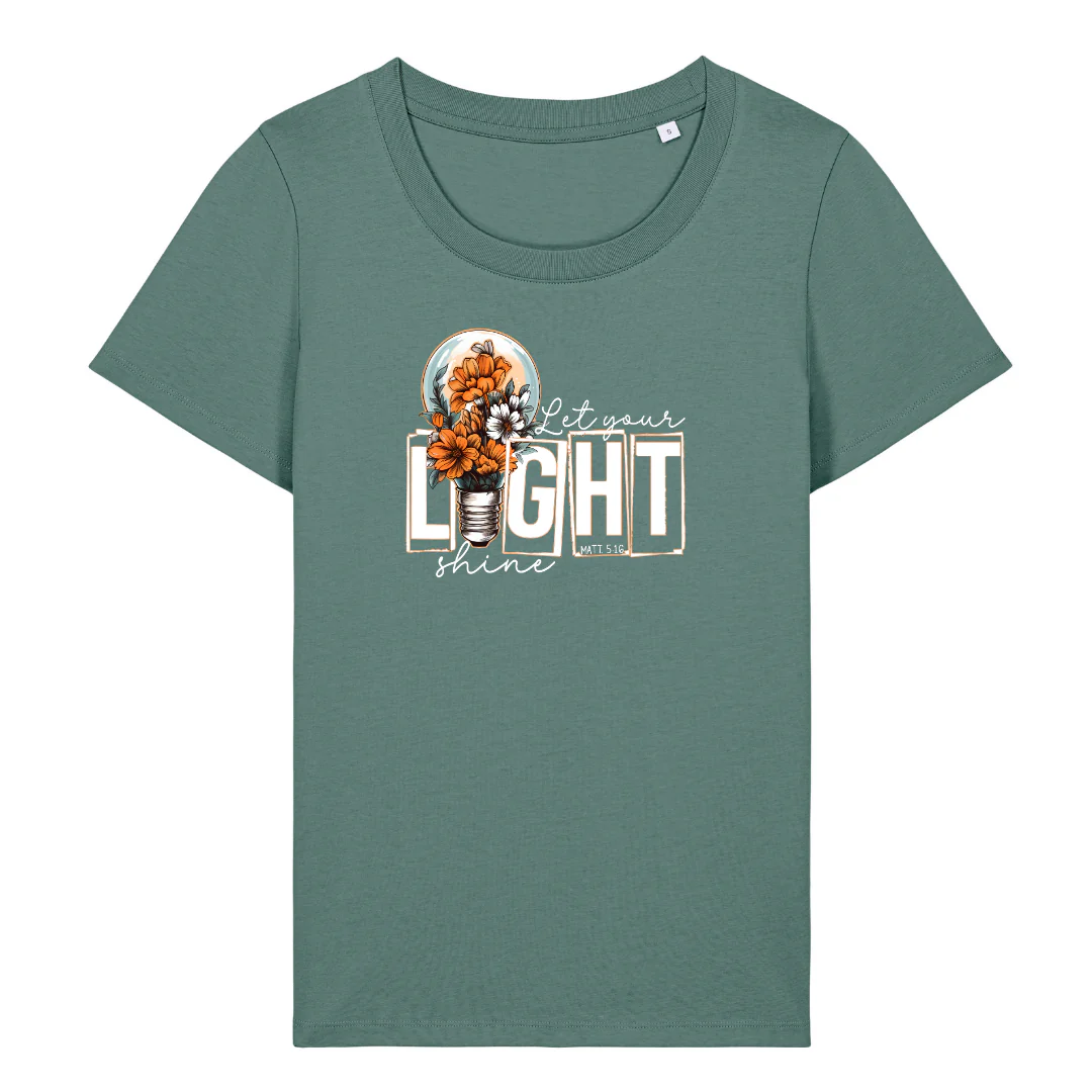 Let your light shine Frauen Shirt - Image 9