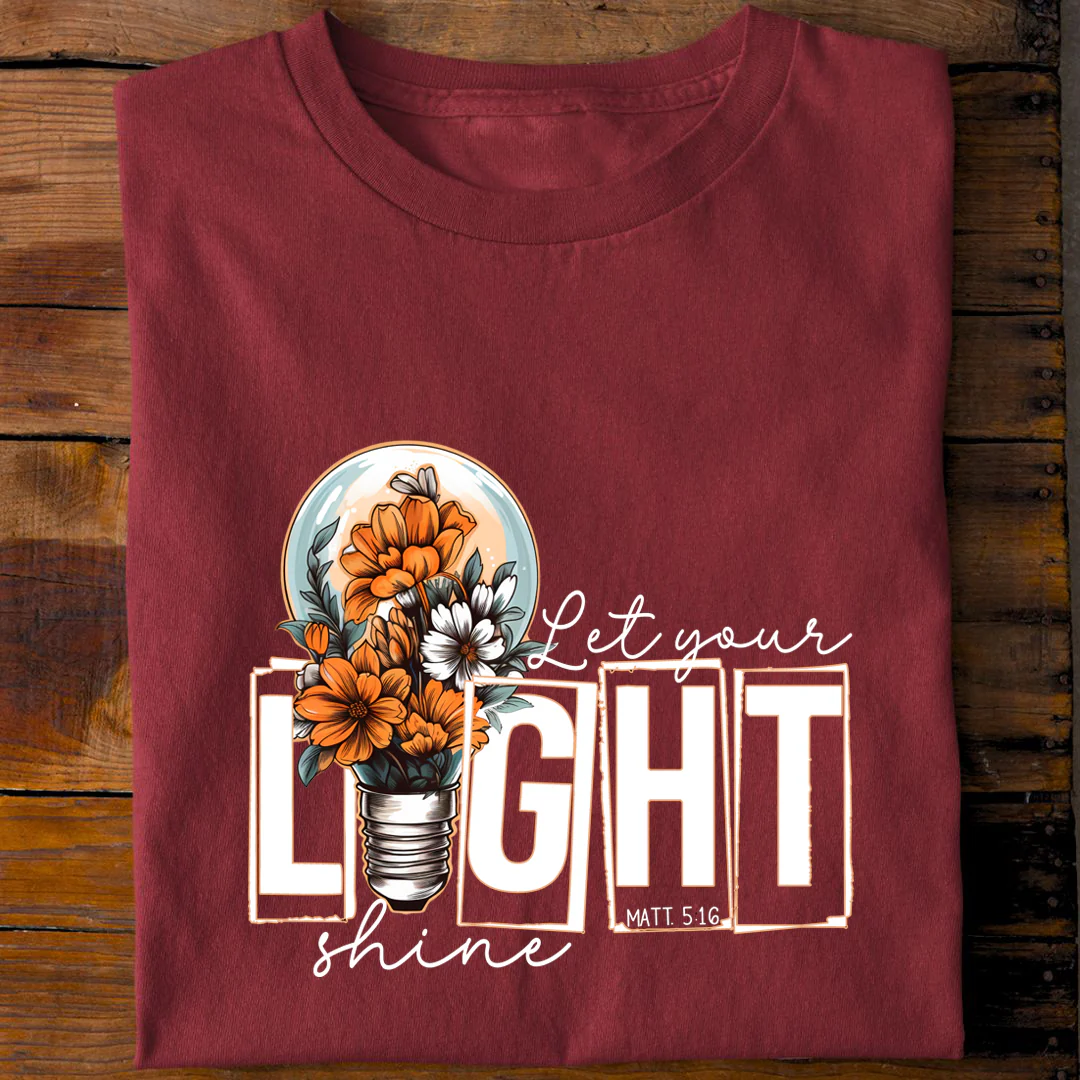 Let your Light shine Shirt - Image 10