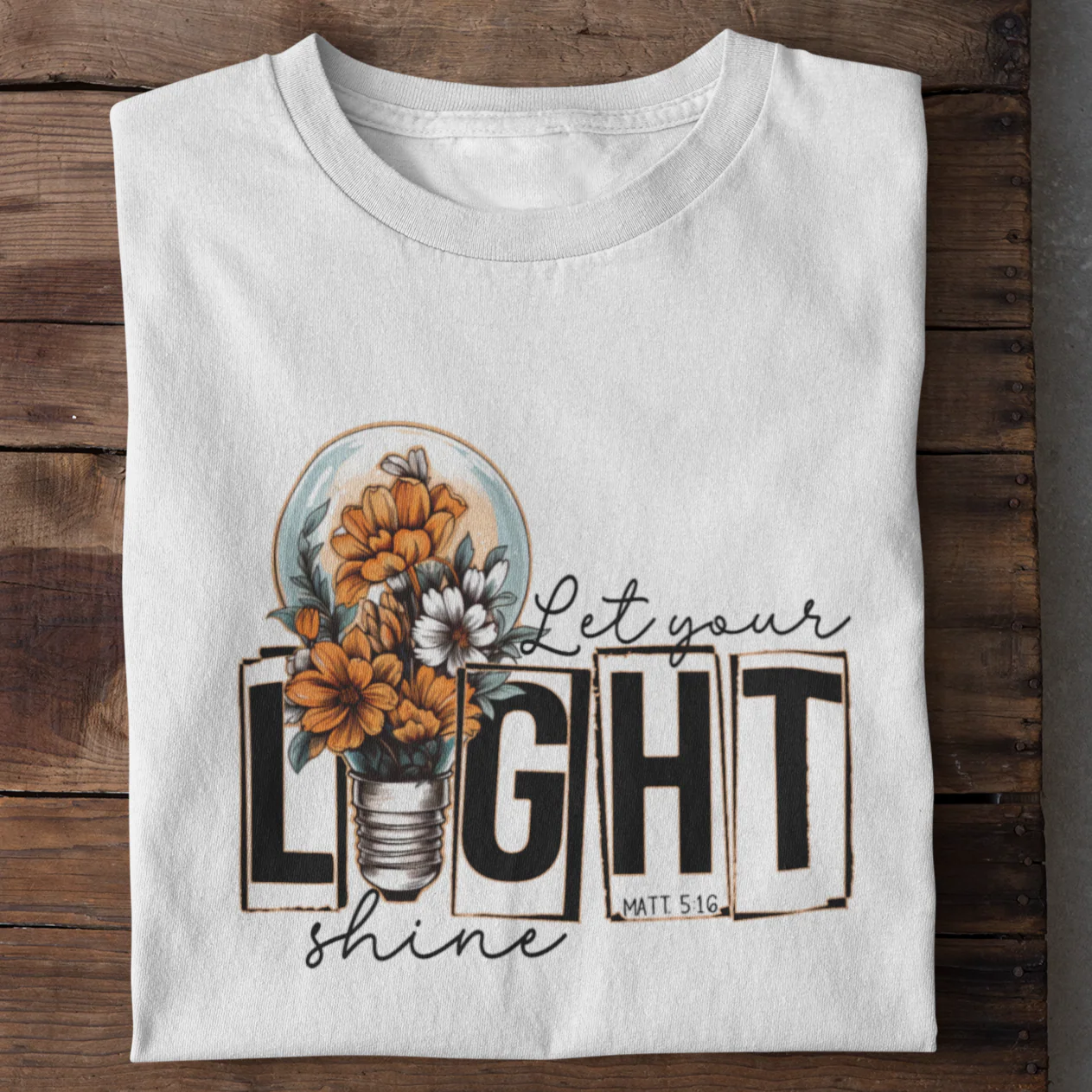 Let your Light shine Shirt - Image 8