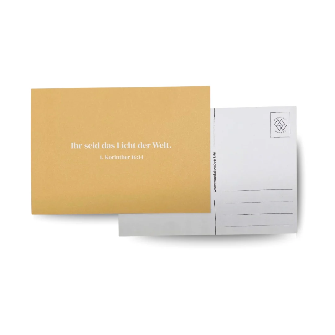 Licht der Welt Postkarte - Image 2
