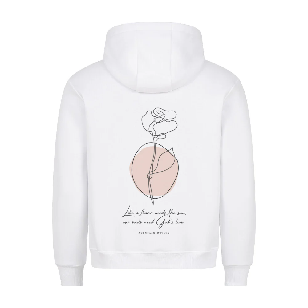 Like a Flower Hoodie BackPrint - Image 3