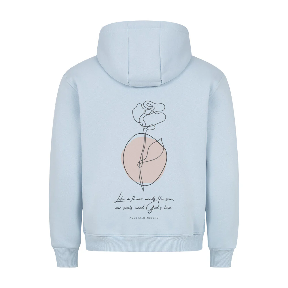Like a Flower Hoodie BackPrint - Image 5