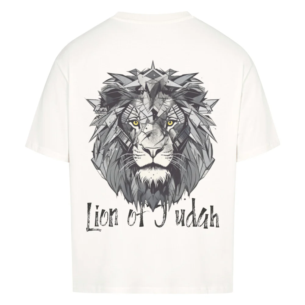 Lion of Judah Oversized Shirt BackPrint - Image 3