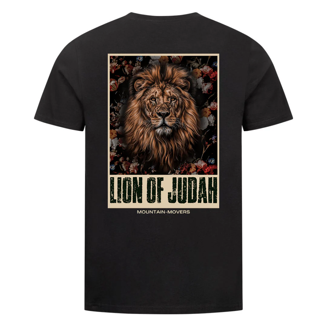 Lion of Judah Retro Shirt Backprint - Image 2