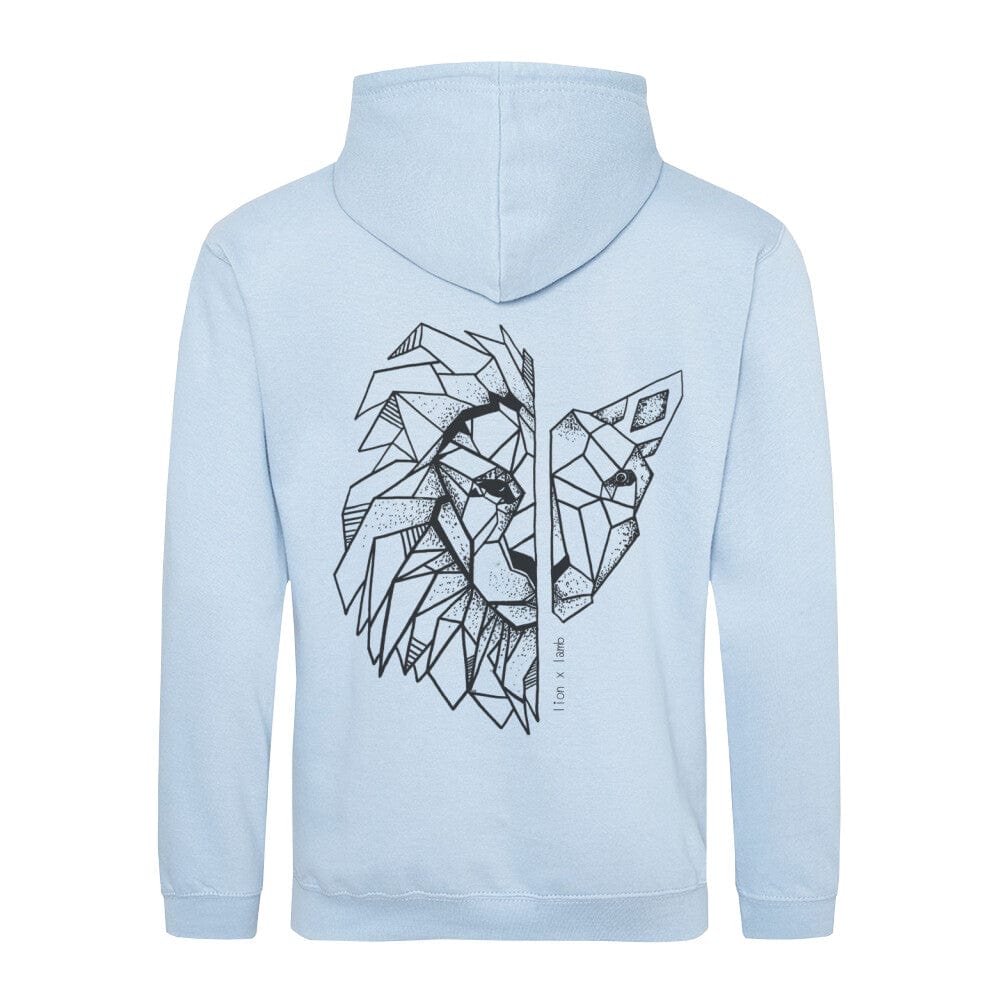 Lion x Lamb Hoodie BackPrint - Image 4