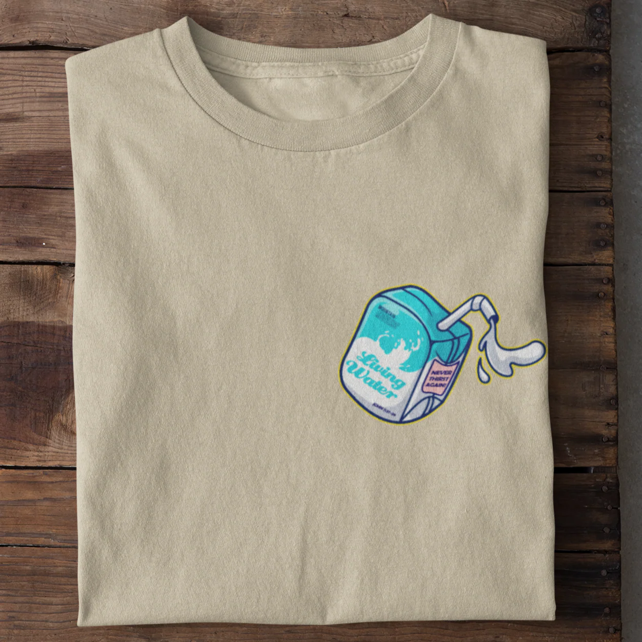 Living Water Shirt Brust- und BackPrint - Image 8