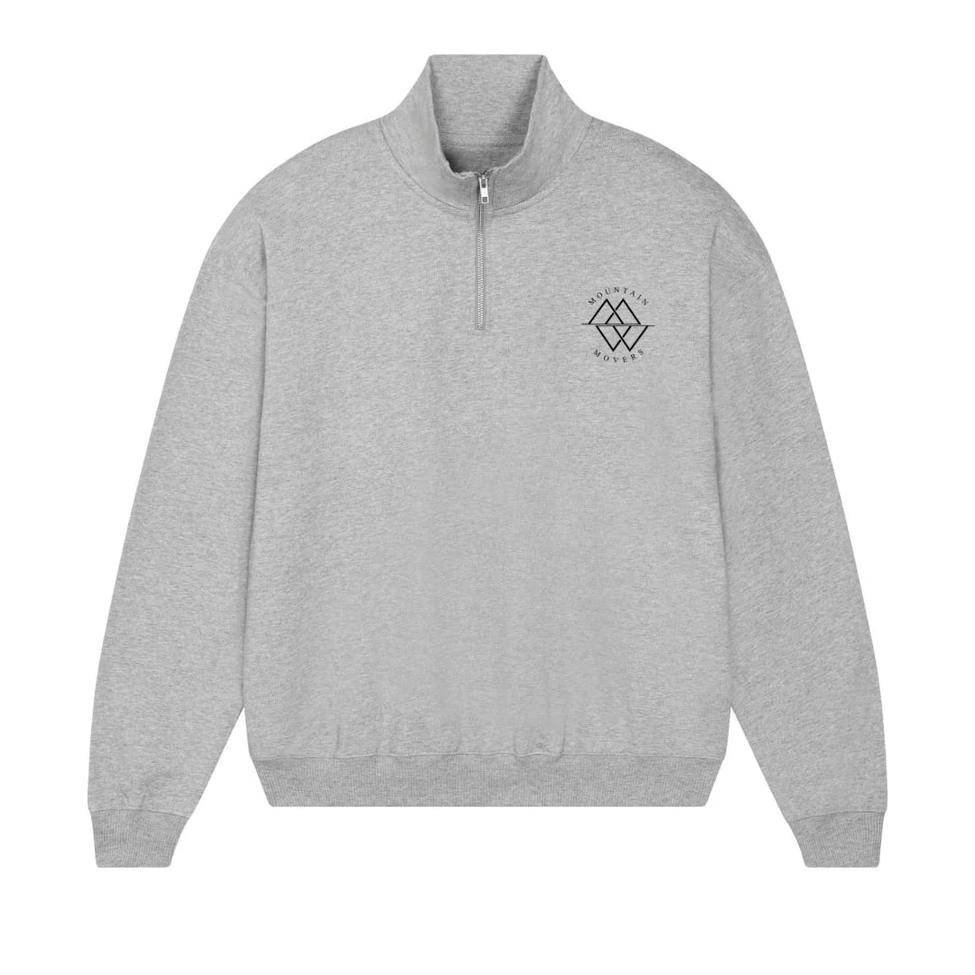 Mountain-Movers Logo Half Zip Sweater - Image 5