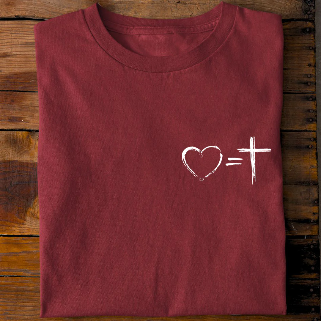 Love = Cross Shirt - Image 7