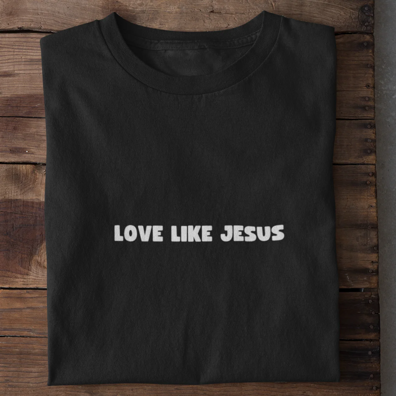 Love Like Jesus Minimalistic Shirt - Image 2