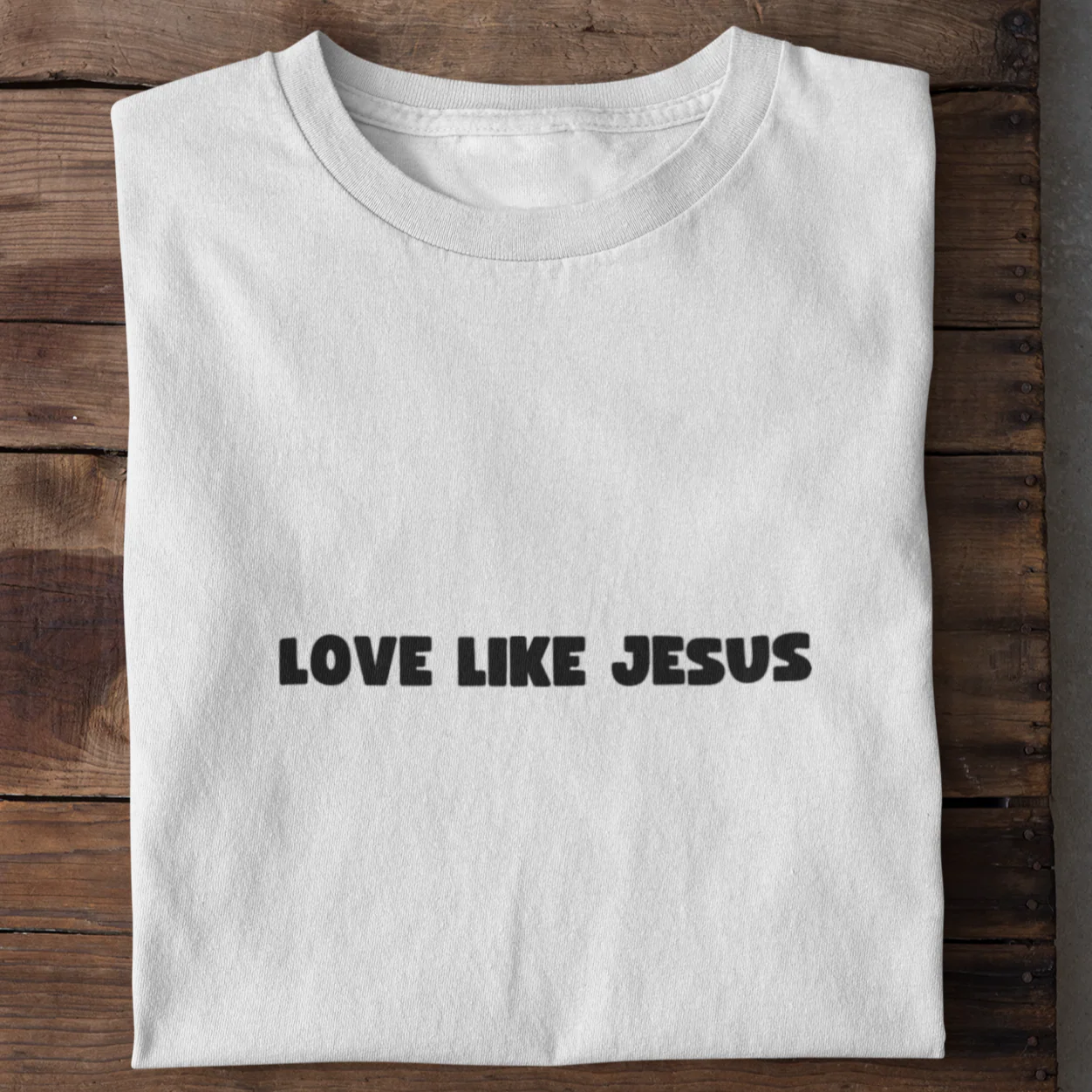 Love Like Jesus Minimalistic Shirt - Image 4