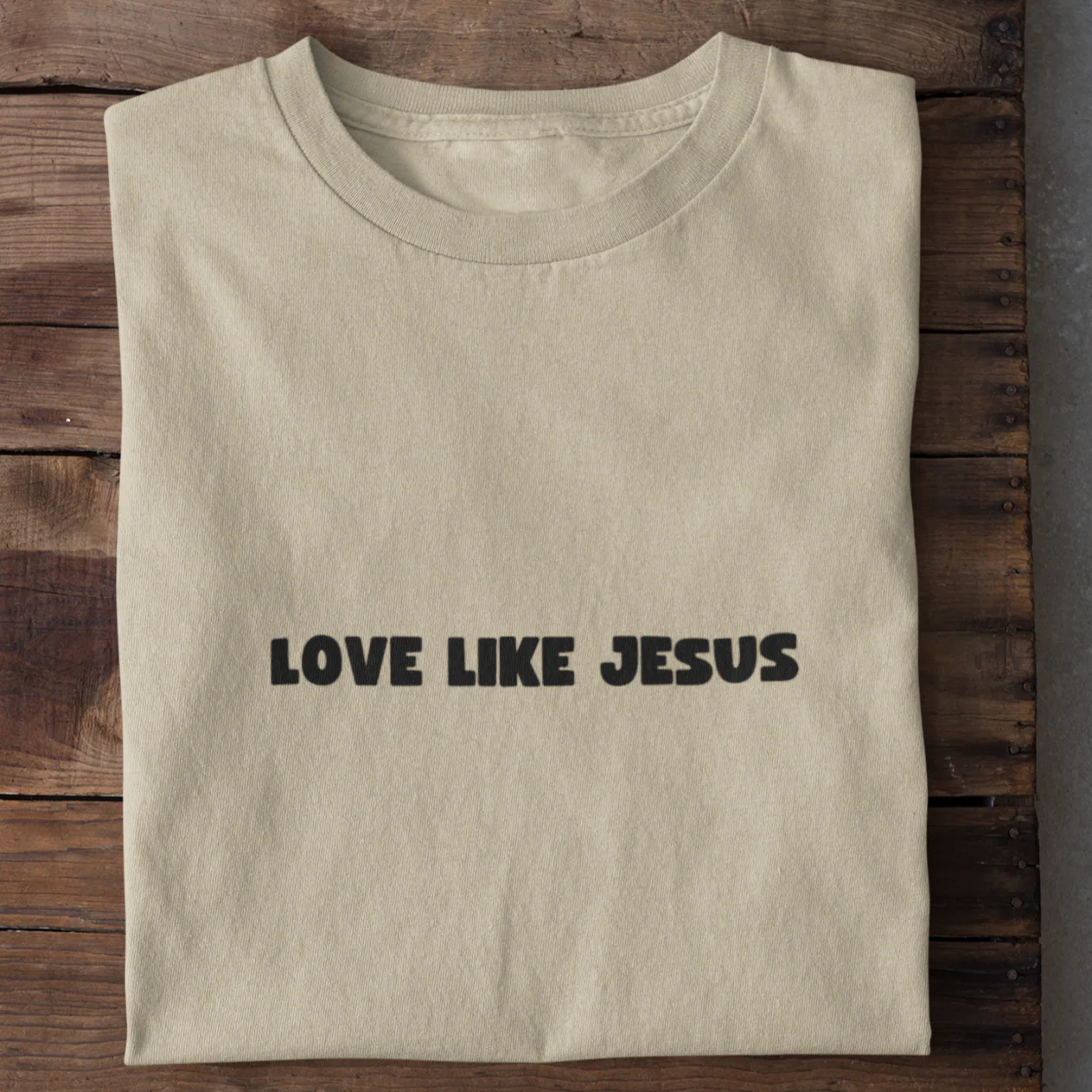 Love Like Jesus Minimalistic Shirt - Image 5