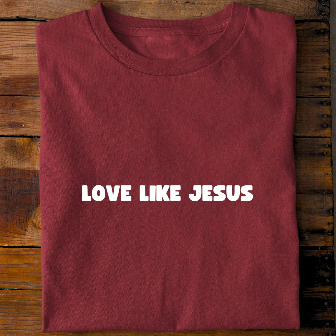 Love Like Jesus Minimalistic Shirt - Image 6