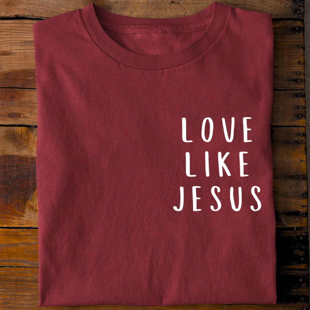 Love like Jesus Little Shirt - Image 8