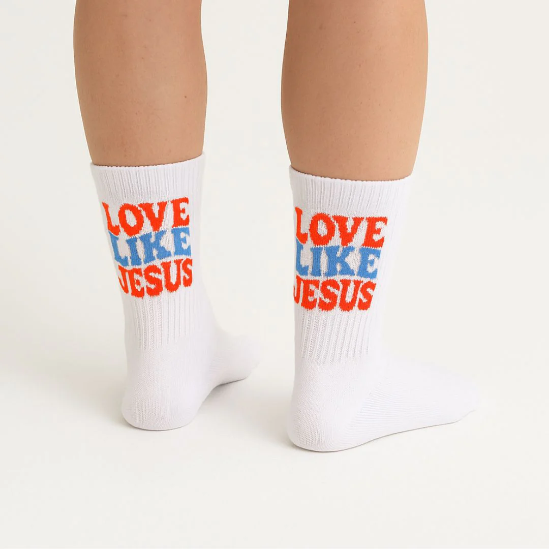 Love like Jesus Socken - Image 3
