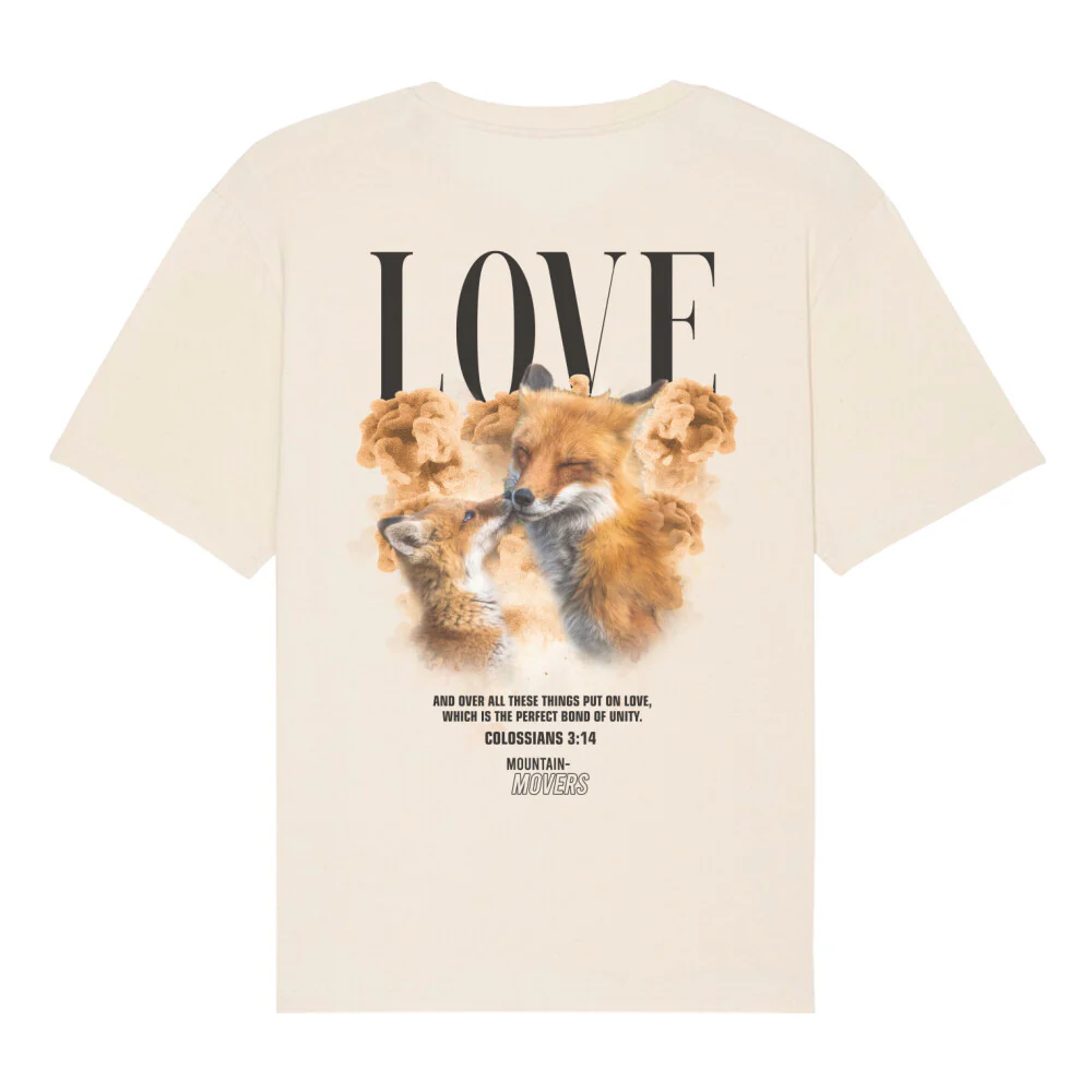 Love Fox Streetwear Oversized Shirt BackPrint - Image 6