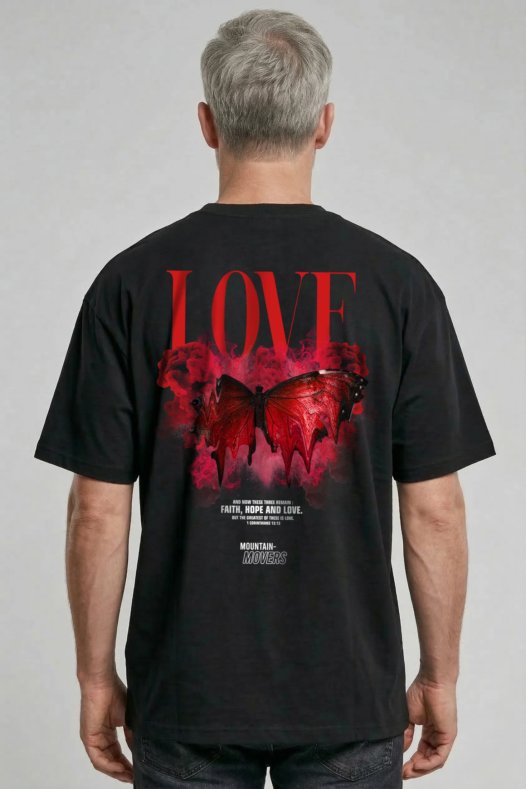 Love Streetwear Oversized Shirt BackPrint