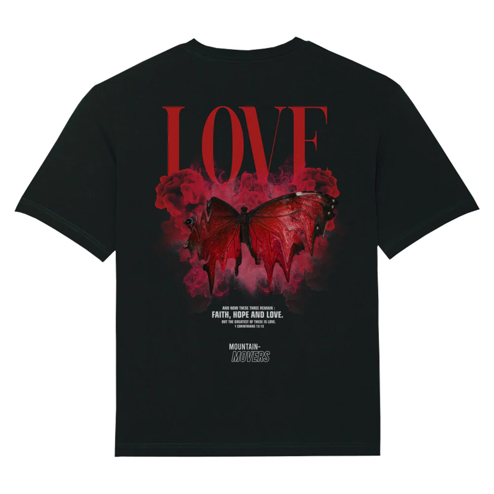 Love Streetwear Oversized Shirt BackPrint - Image 2