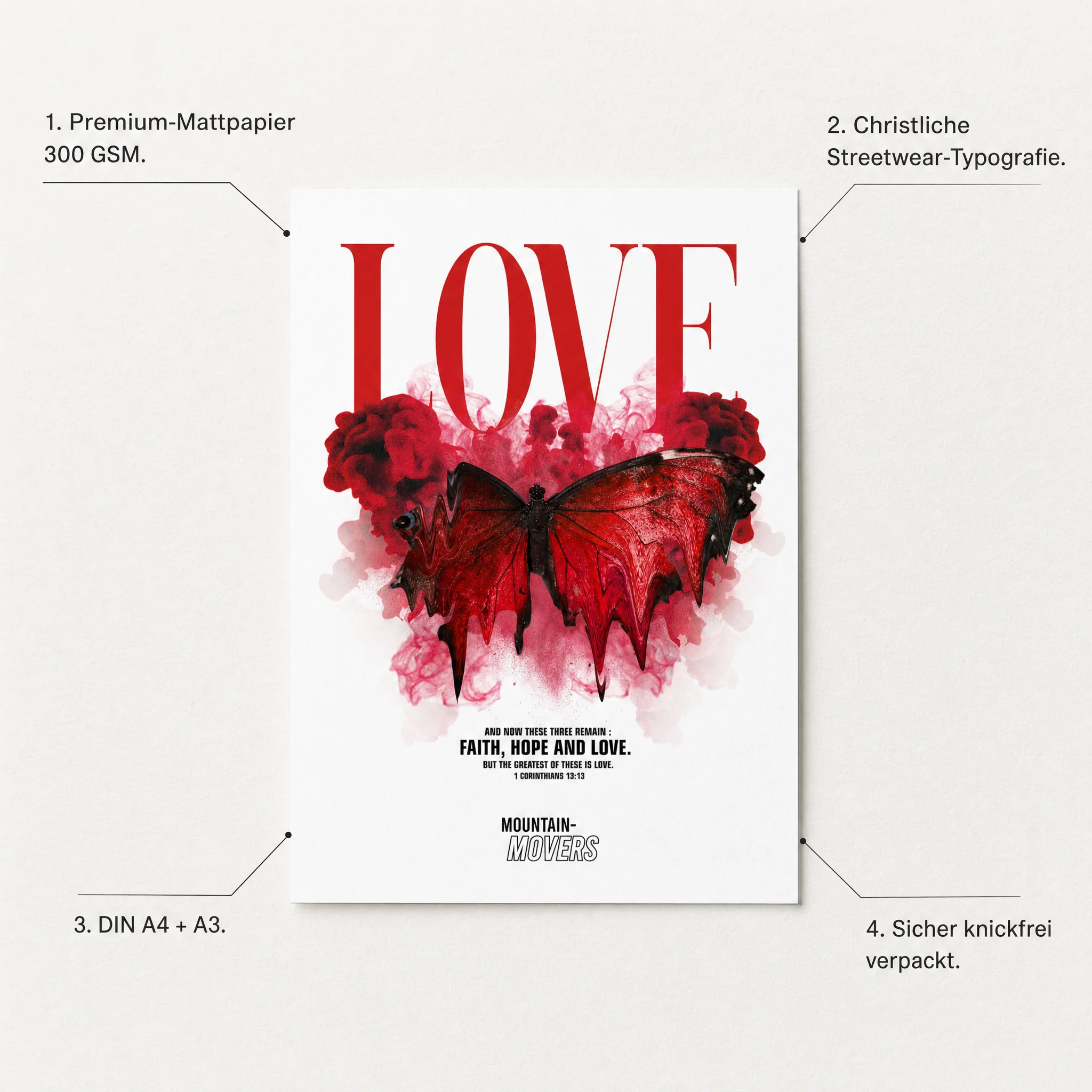 Love Streetwear Poster A4 + A3 - Image 3