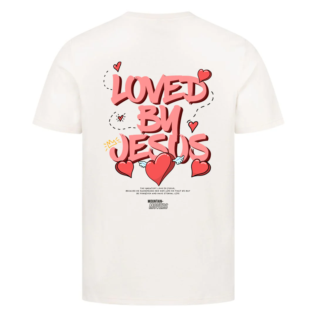 Loved by Jesus Shirt (Front and BackPrint) - Image 8