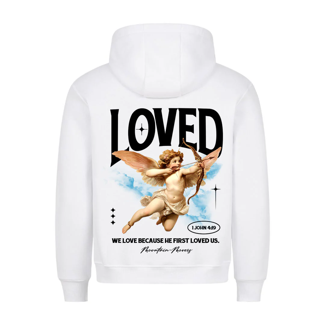 Loved Hoodie BackPrint - Image 2