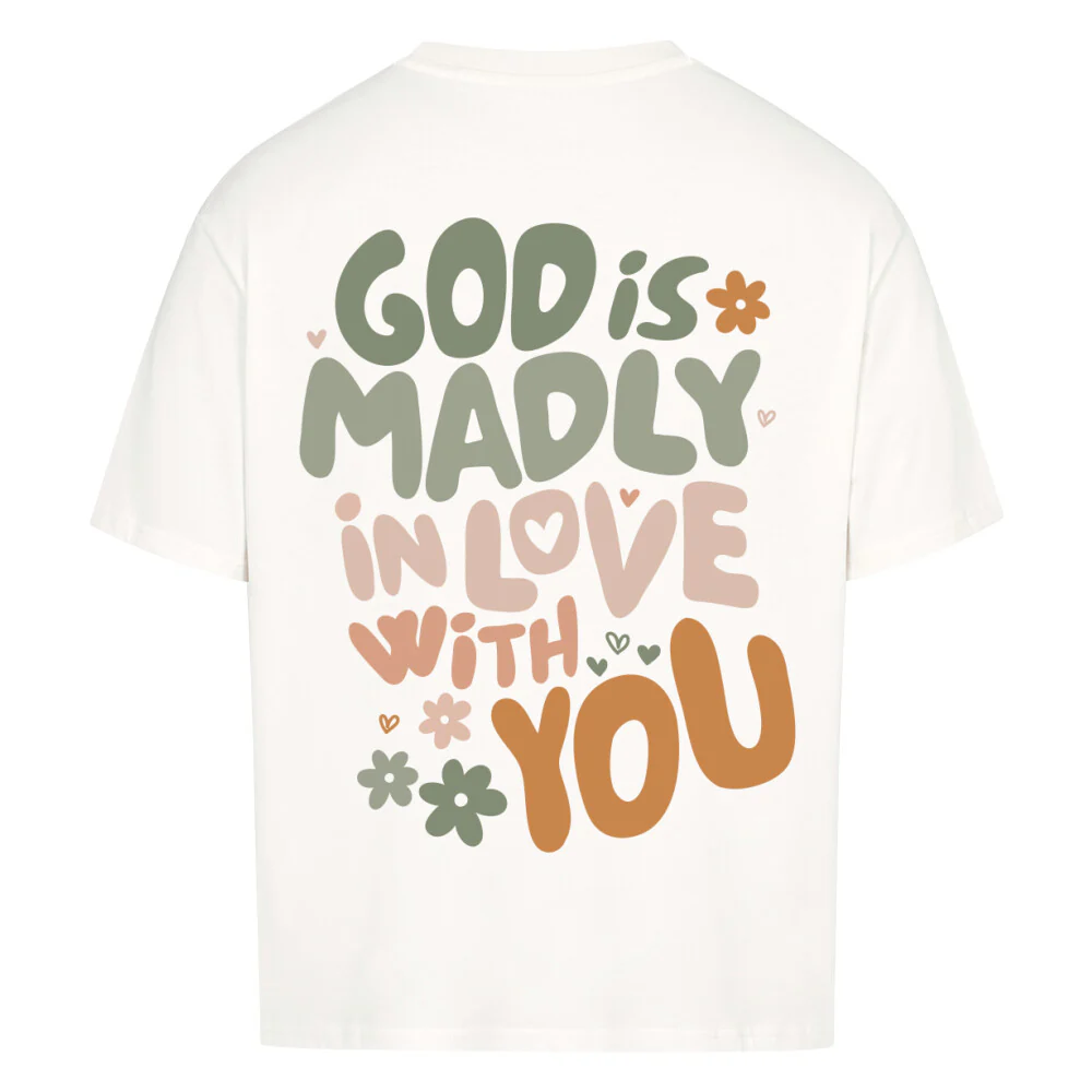 Madly in Love Oversized Shirt BackPrint - Image 4