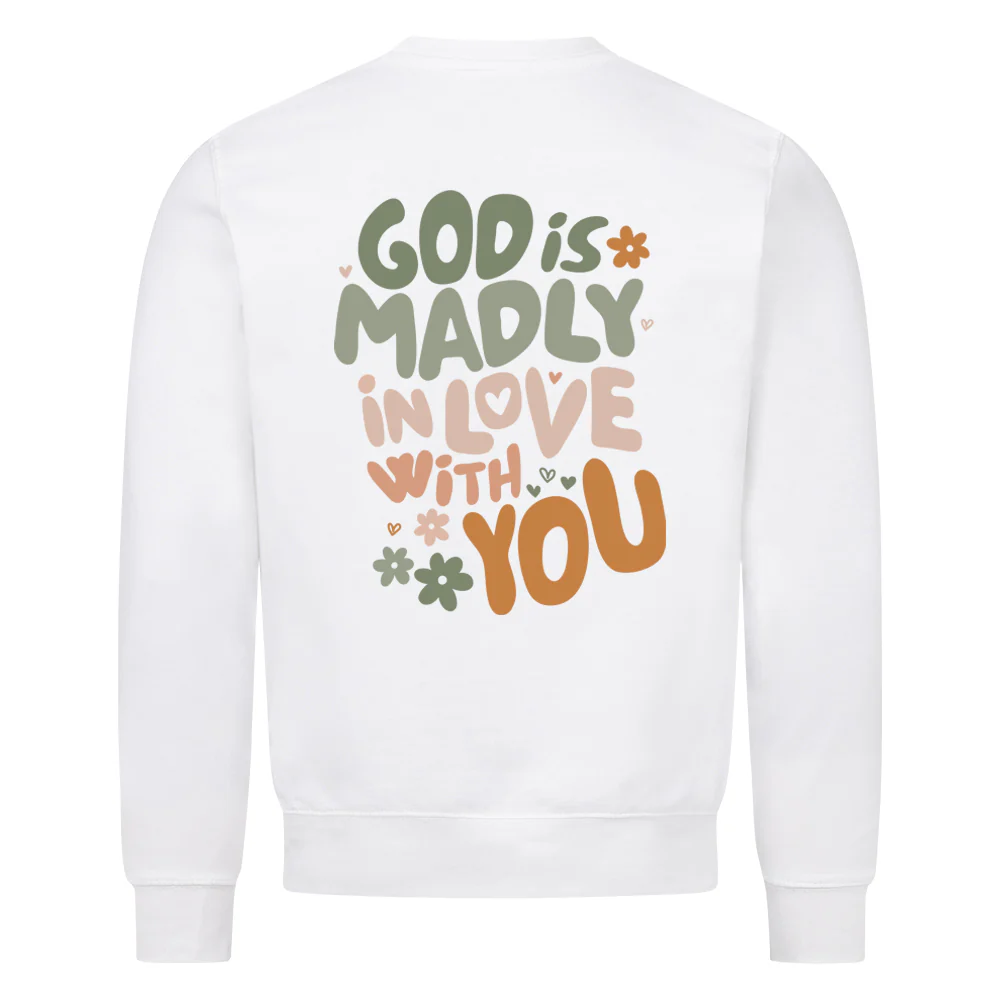 Madly in Love Sweatshirt Backprint - Image 3