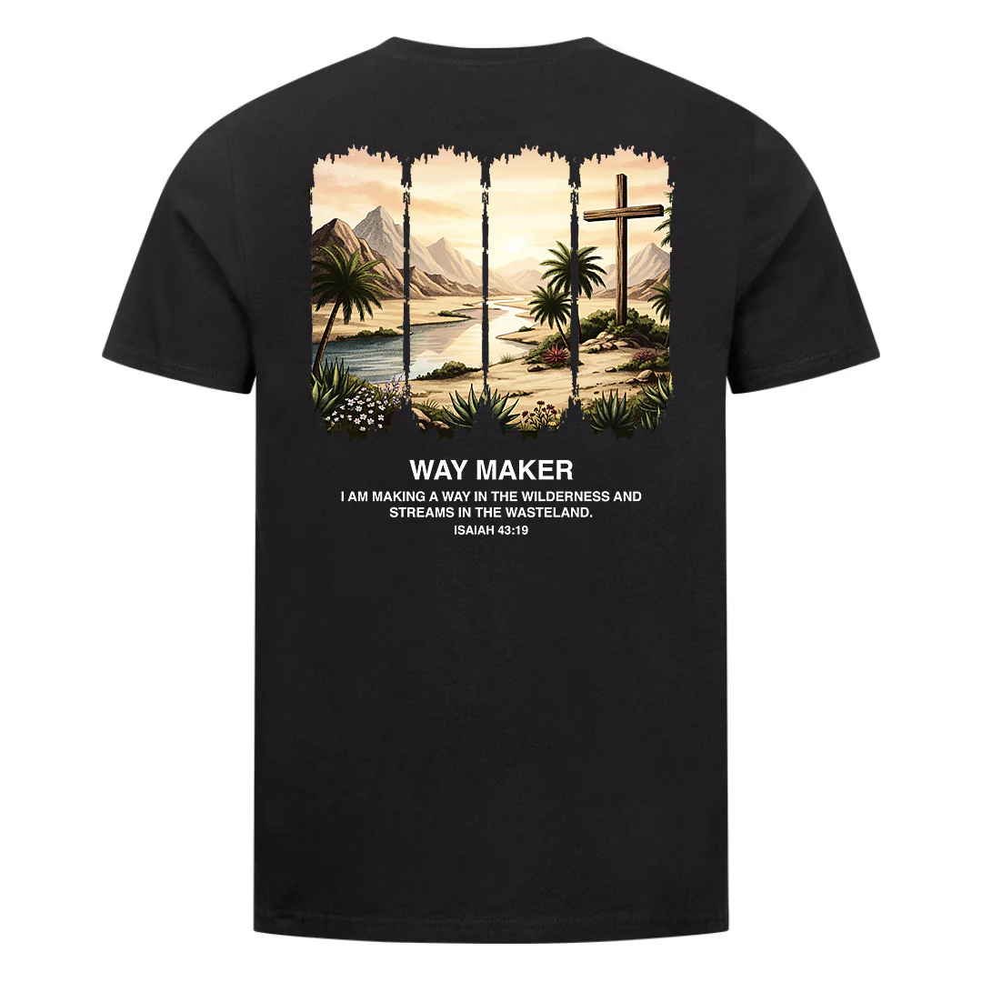 Way Maker in the Wilderness Shirt Backprint - Image 2