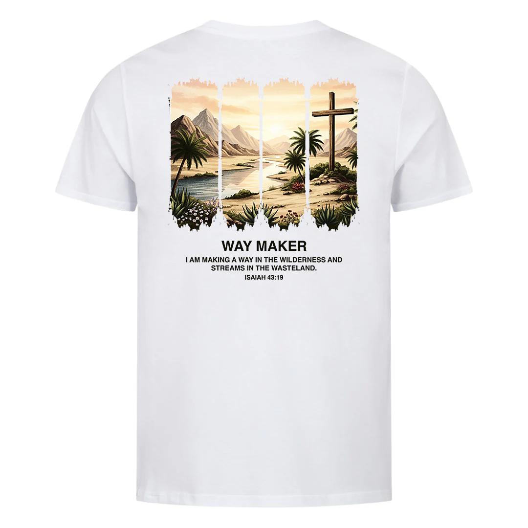 Way Maker in the Wilderness Shirt Backprint - Image 3