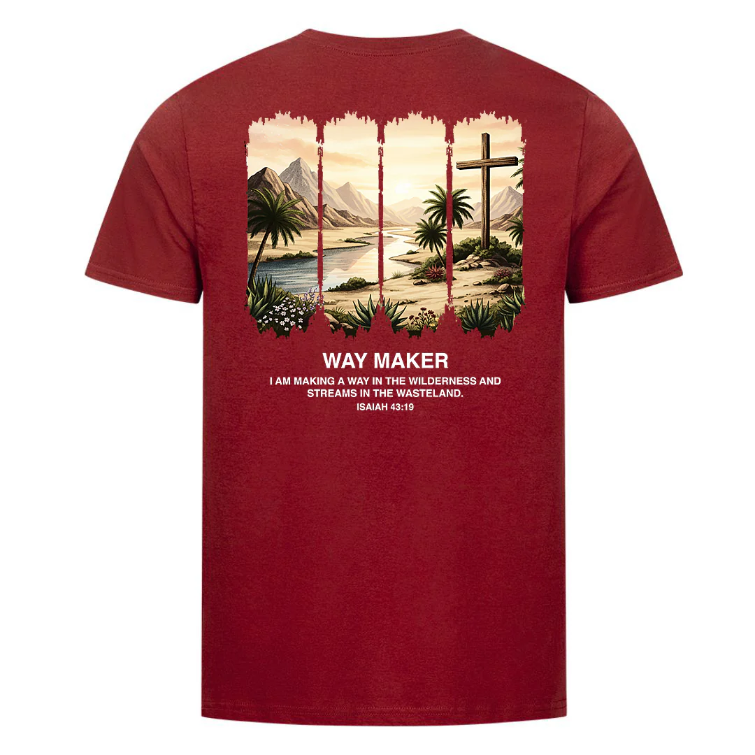 Way Maker in the Wilderness Shirt Backprint - Image 5