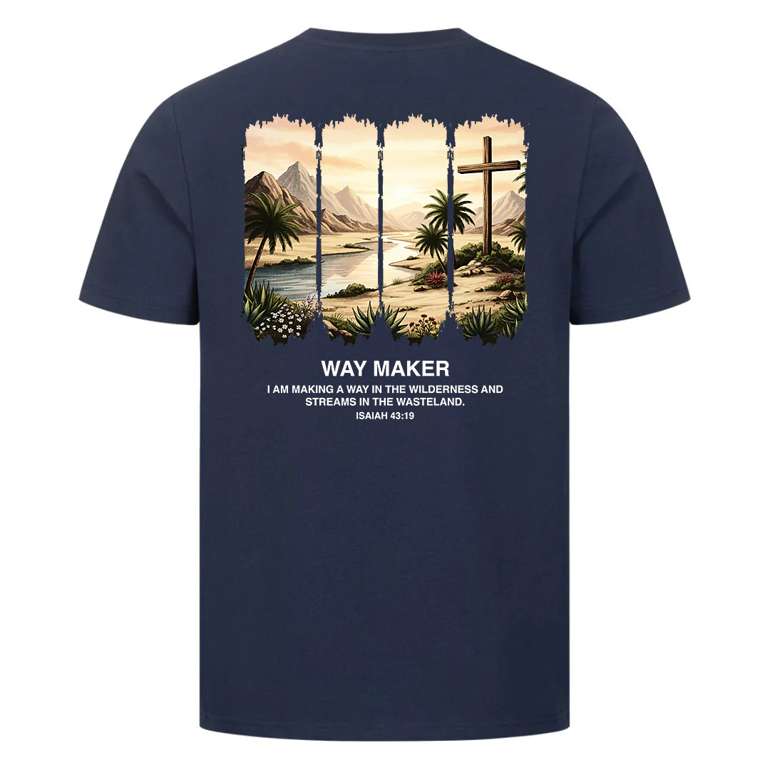 Way Maker in the Wilderness Shirt Backprint - Image 7