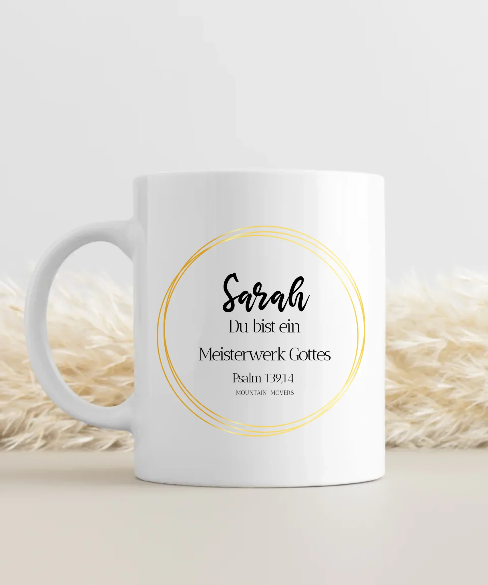 Meisterwerk Gottes Tasse Personalisierbar - Image 2