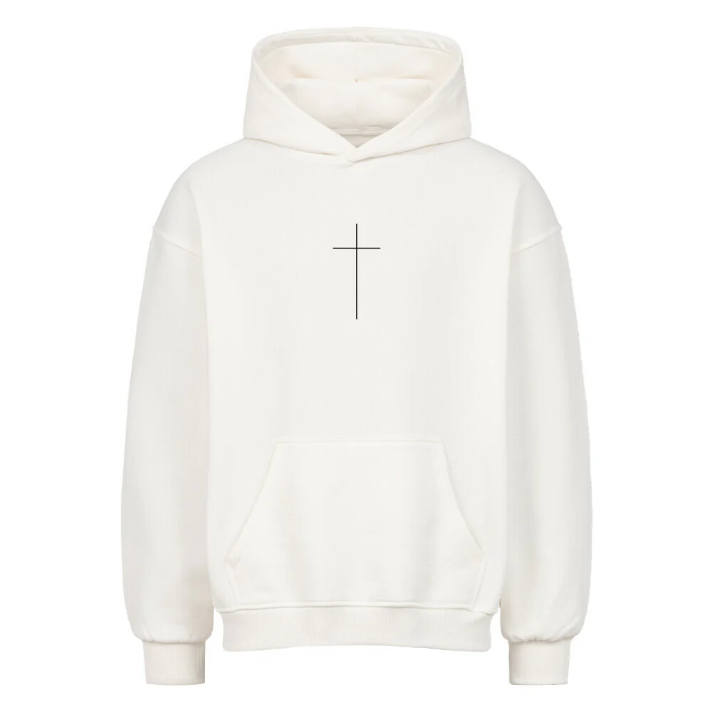 Middle Cross Oversized Hoodie - Image 2