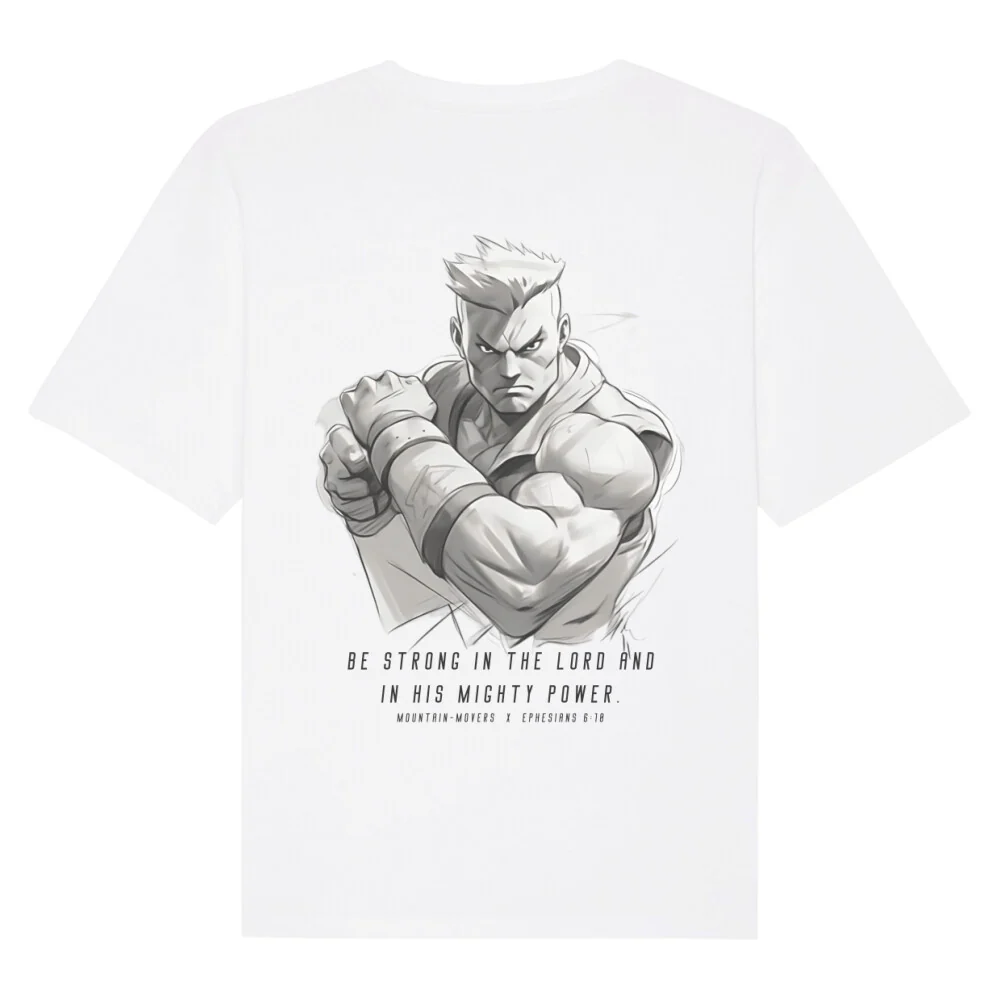 Mighty Power Gym Oversized T-Shirt BackPrint