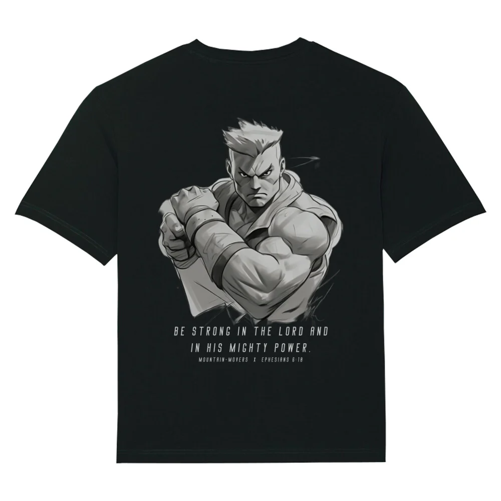 Mighty Power Gym Oversized T-Shirt BackPrint - Image 3