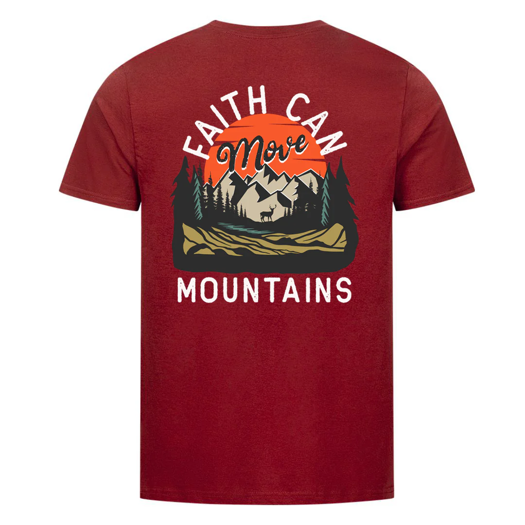 Mountains Retro Shirt BackPrint - Image 7