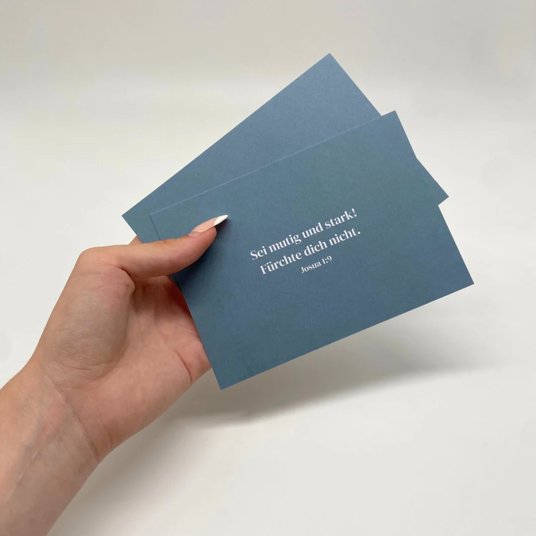 mutig und stark Postkarte - Image 3