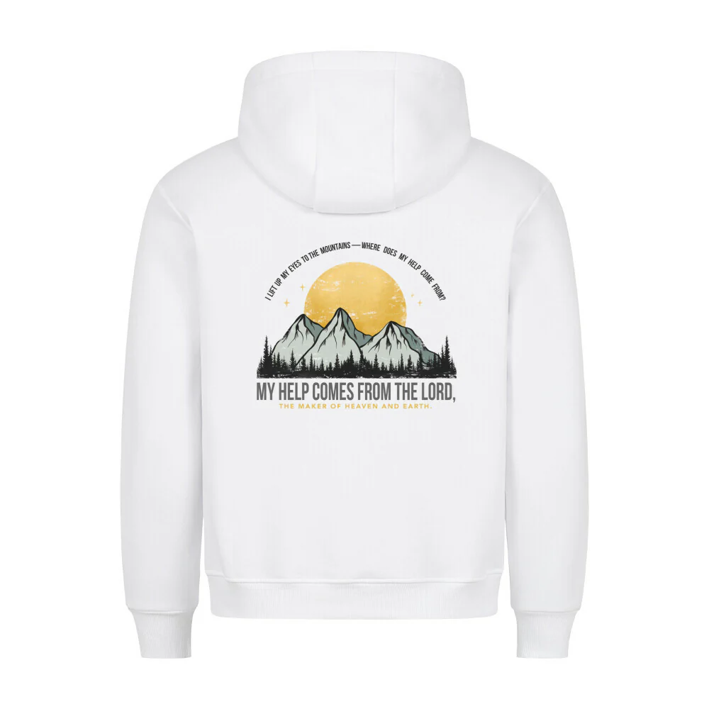 My help comes from the Lord Hoodie BackPrint