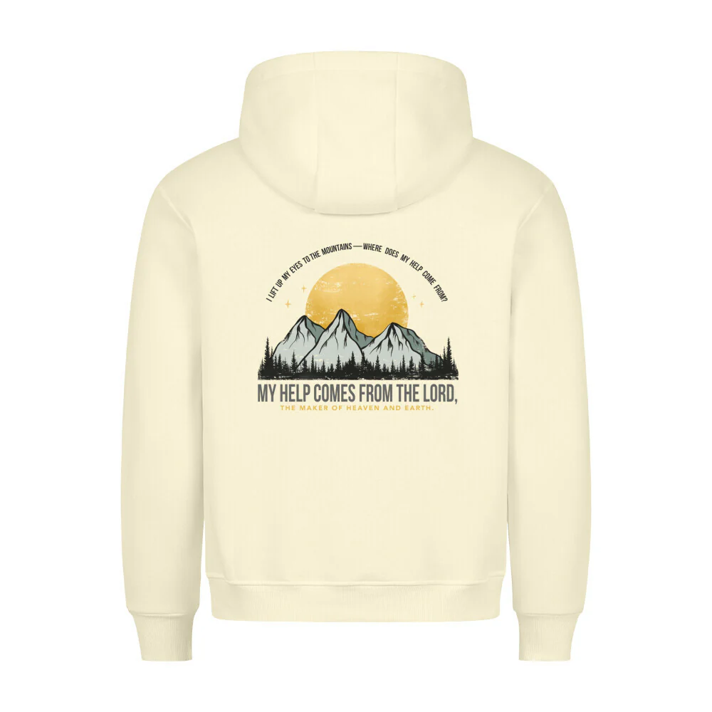 My help comes from the Lord Hoodie BackPrint - Image 3