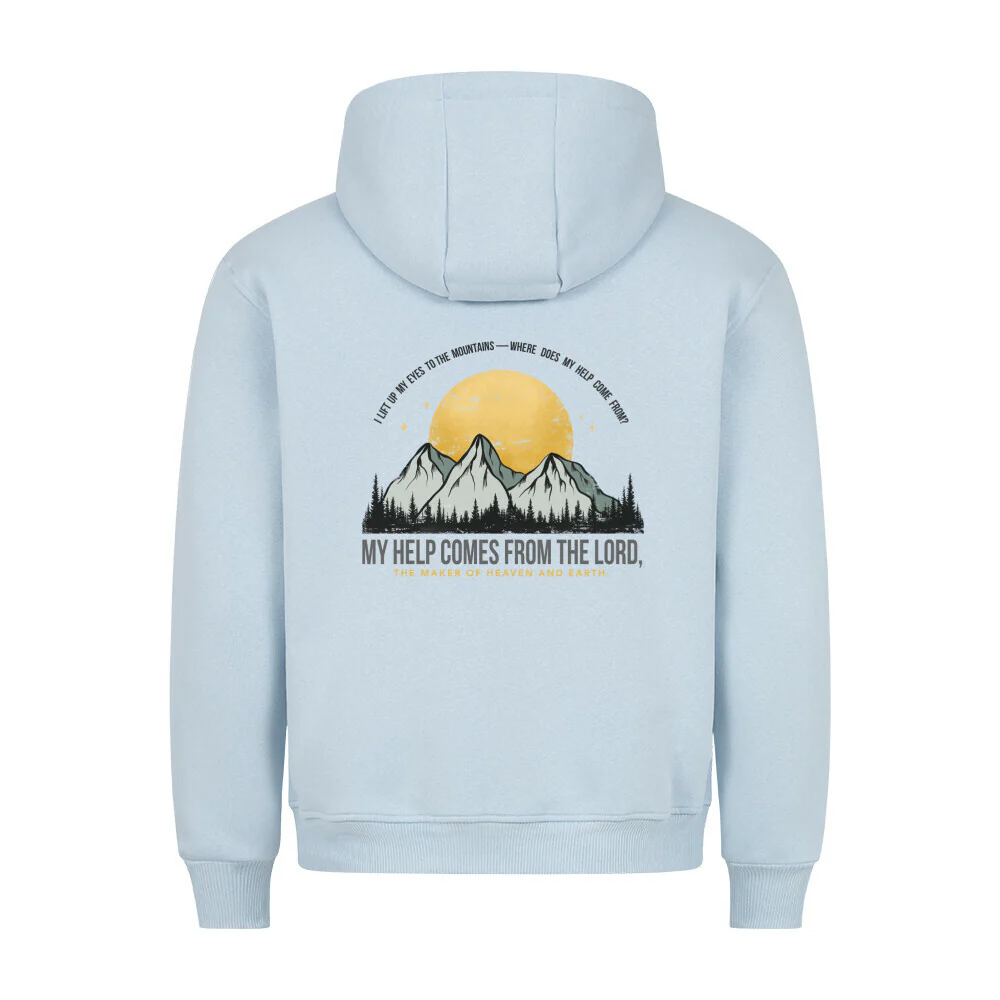My help comes from the Lord Hoodie BackPrint - Image 5