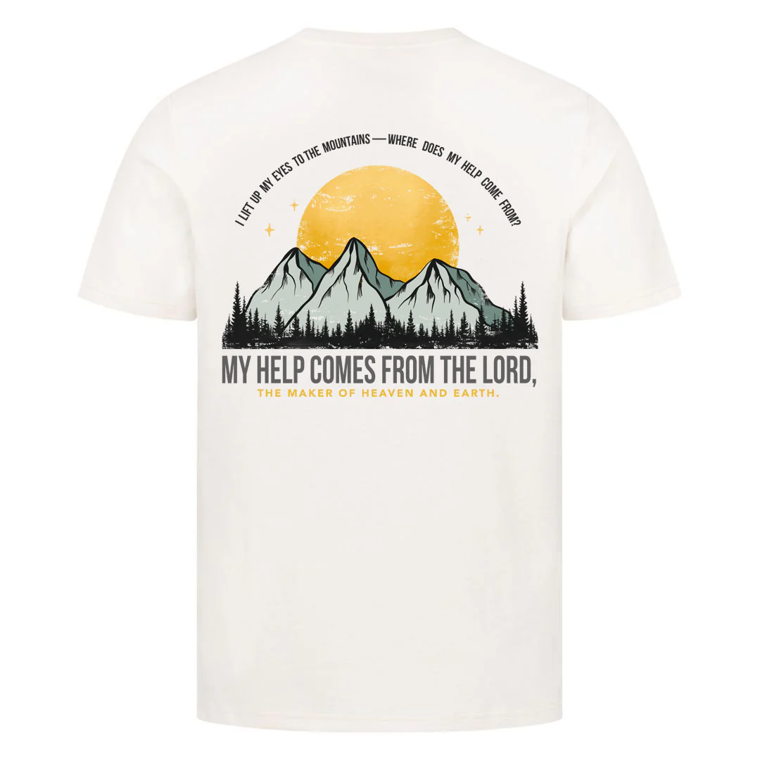 My help comes from the lord Shirt Backprint - Image 6