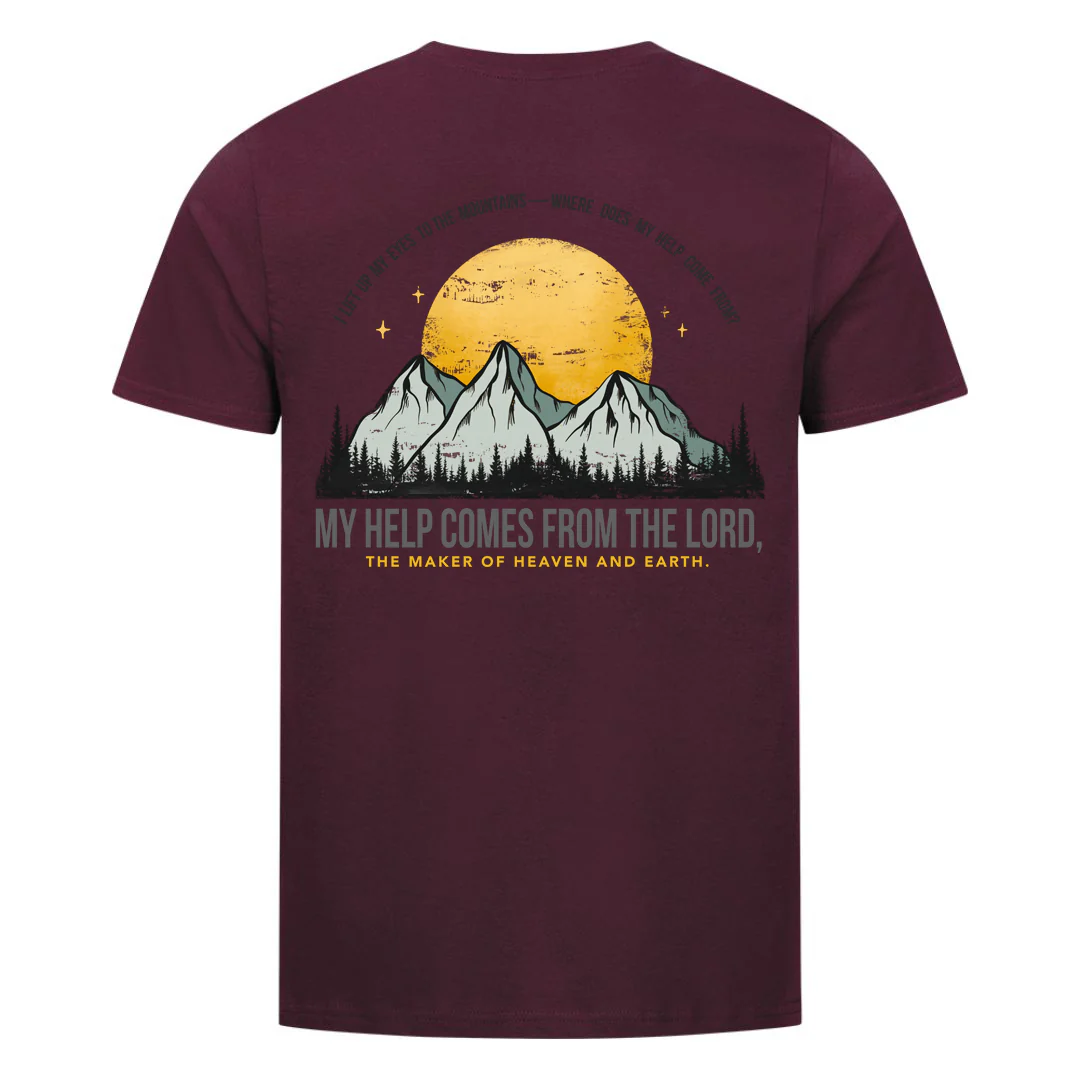 My help comes from the lord Shirt Backprint - Image 7