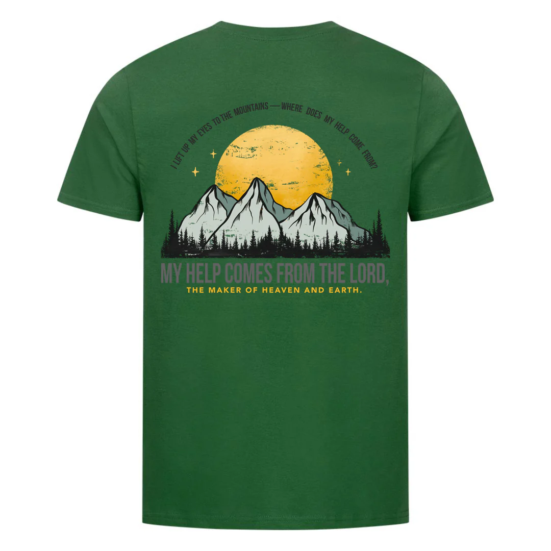 My help comes from the lord Shirt Backprint - Image 8