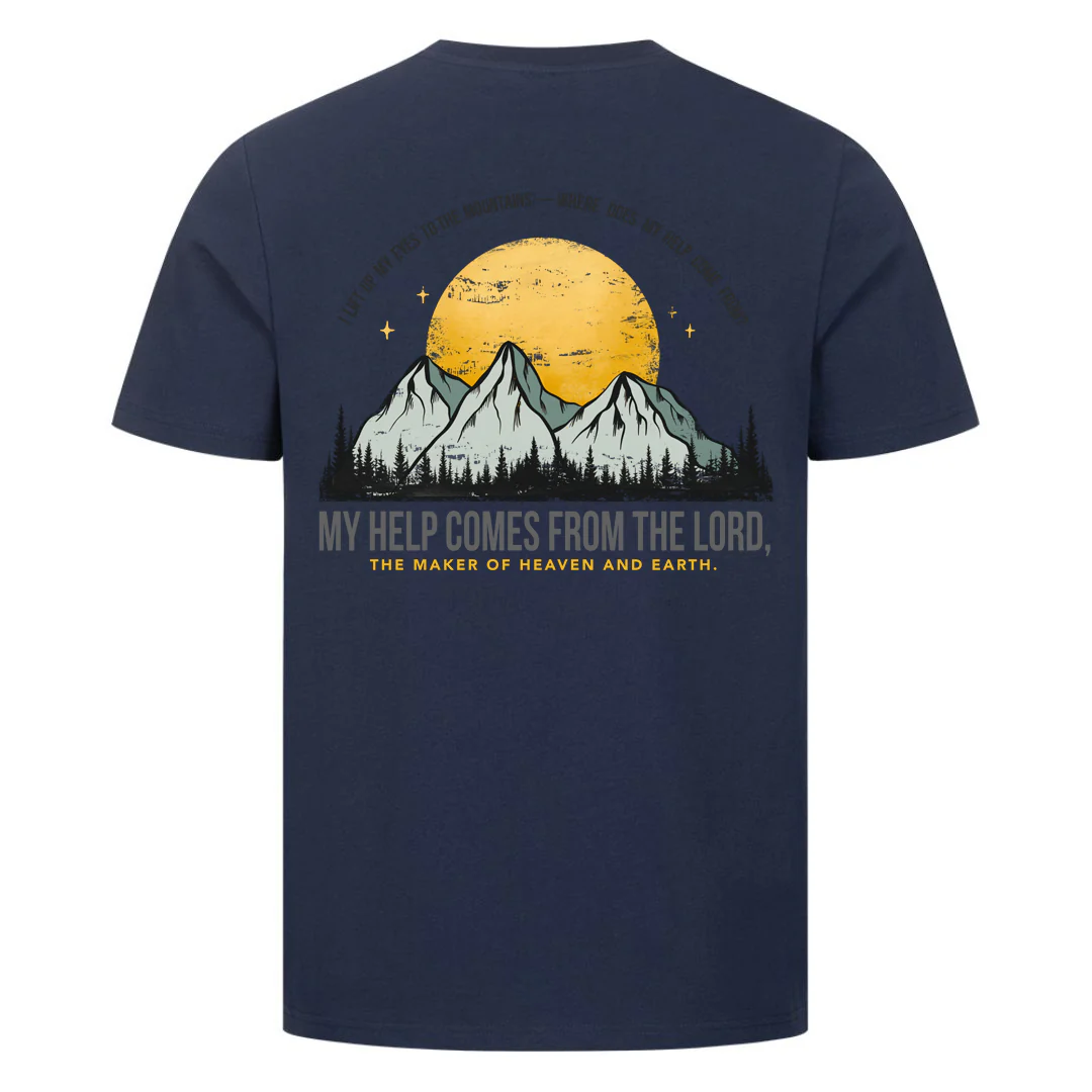 My help comes from the lord Shirt Backprint - Image 9
