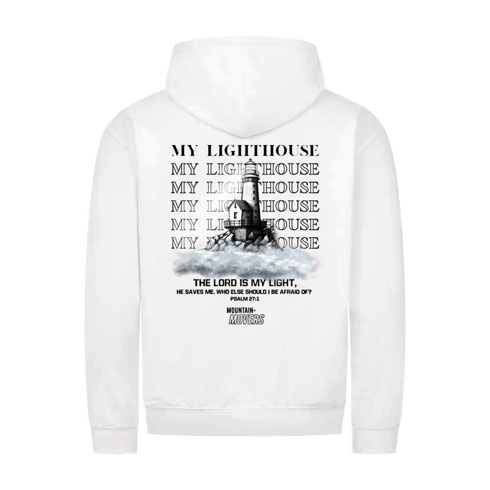 My Lighthouse Zipper Hoodie Backprint - Image 3