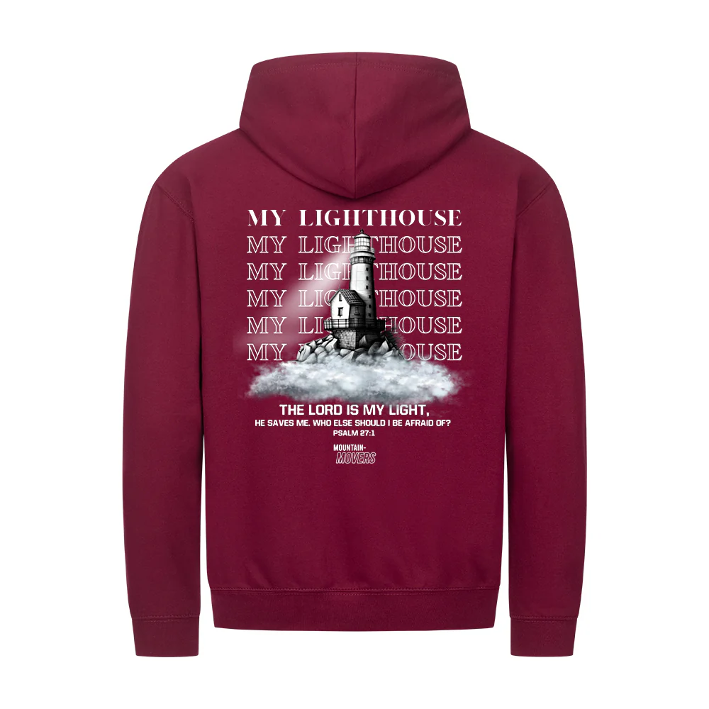 My Lighthouse Zipper Hoodie Backprint - Image 5
