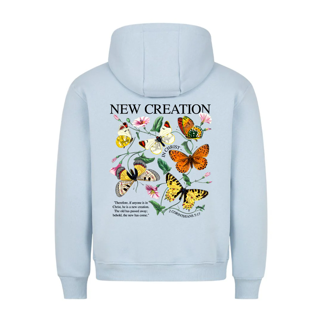 New Creation Hoodie BackPrint - Image 4