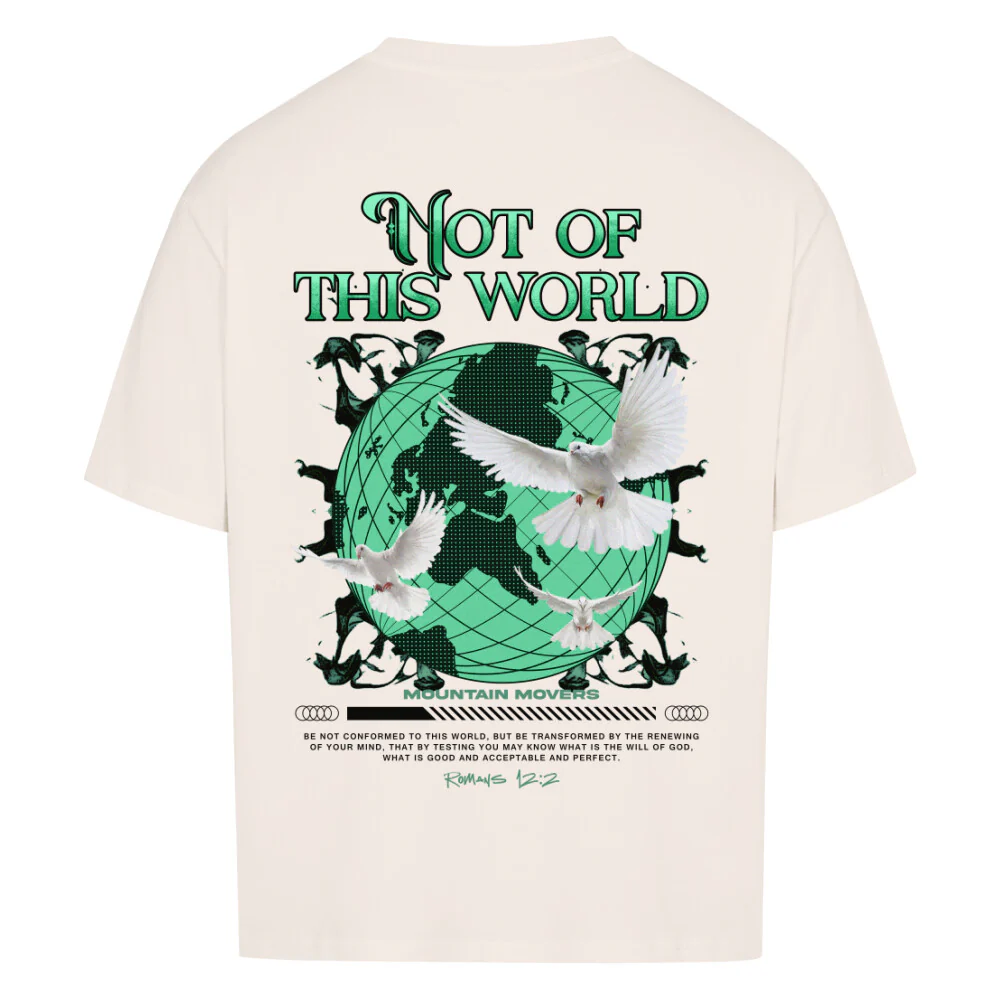 Not of this World Oversized Shirt BackPrint - Image 3