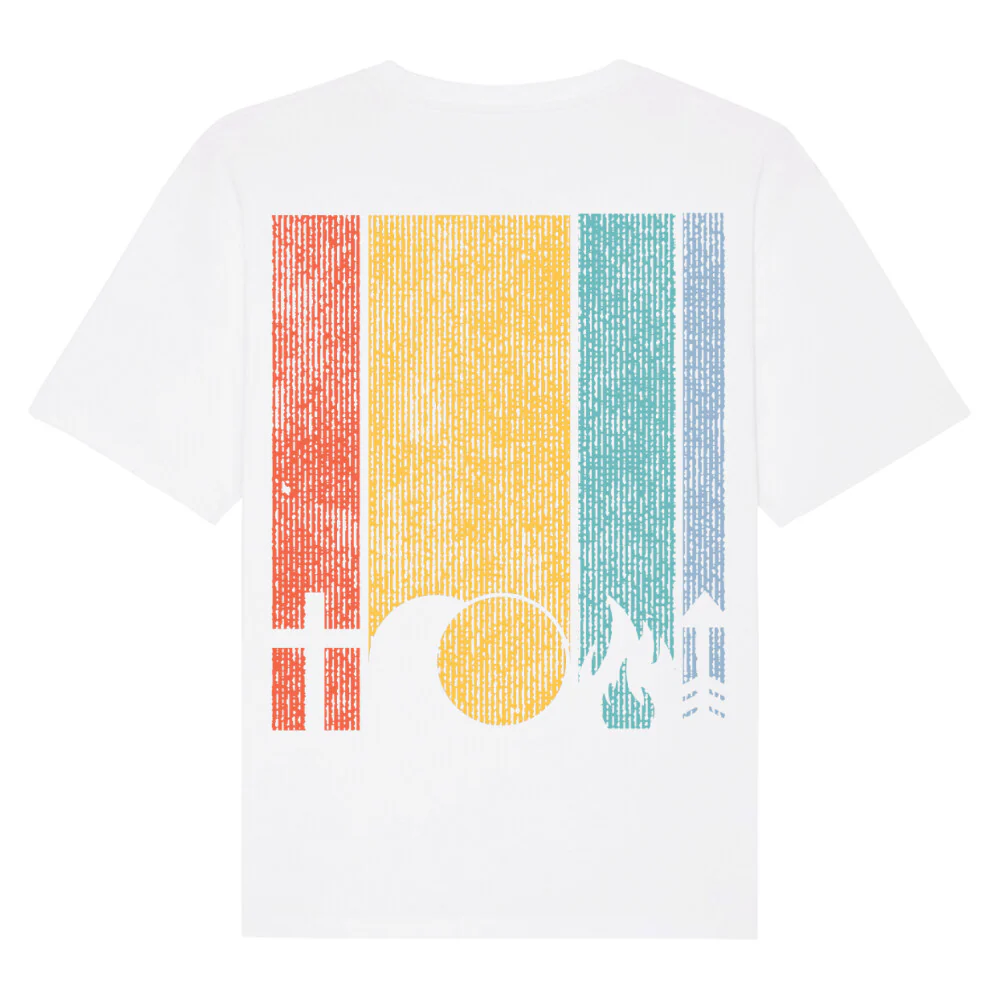 Ostern Retro Oversized Shirt BackPrint - Image 4