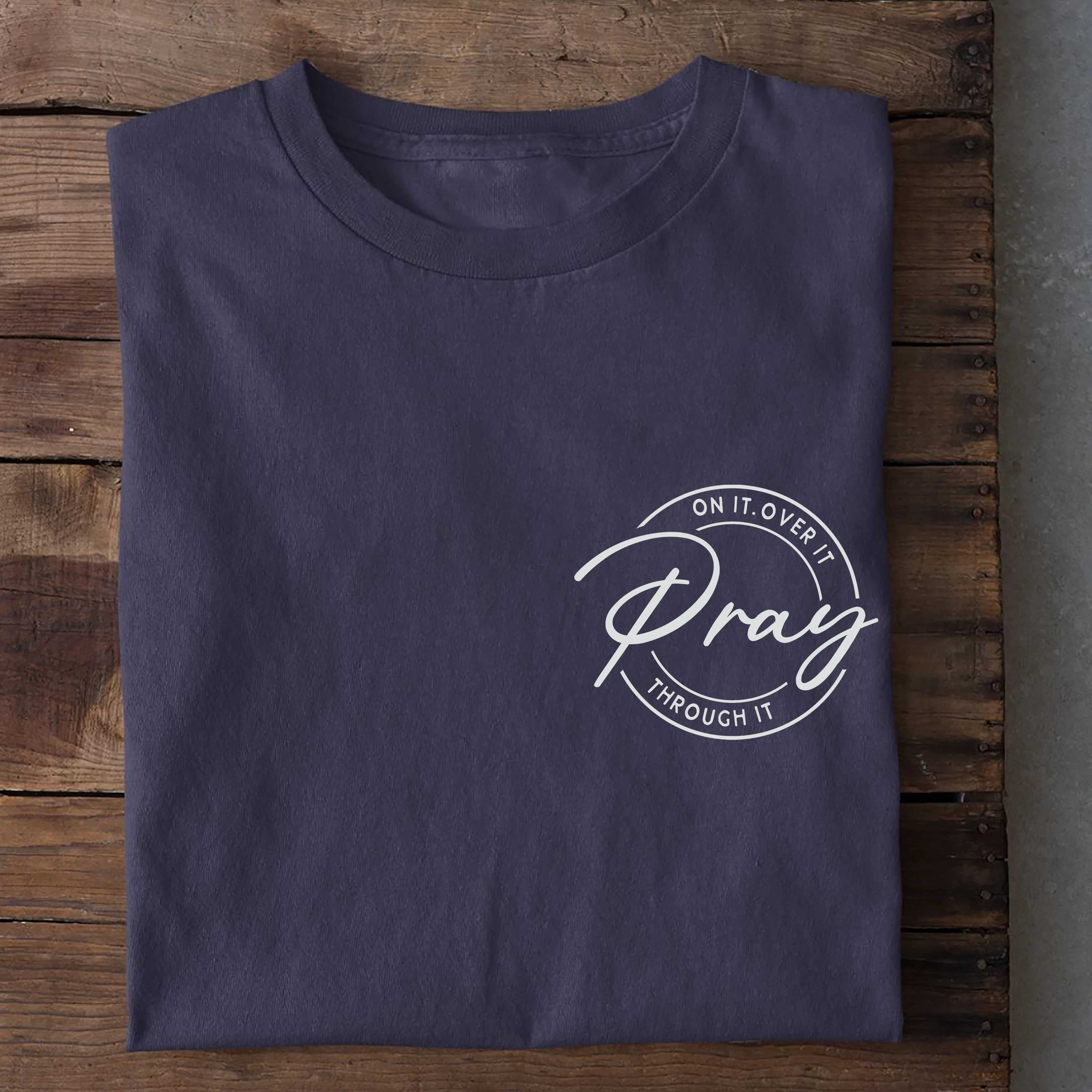 Pray circle Shirt - Image 2